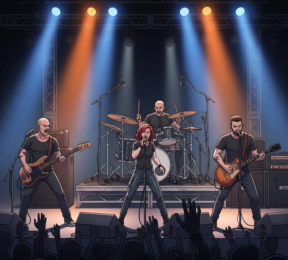 Roofpop – Die brennende Energie des Rocks